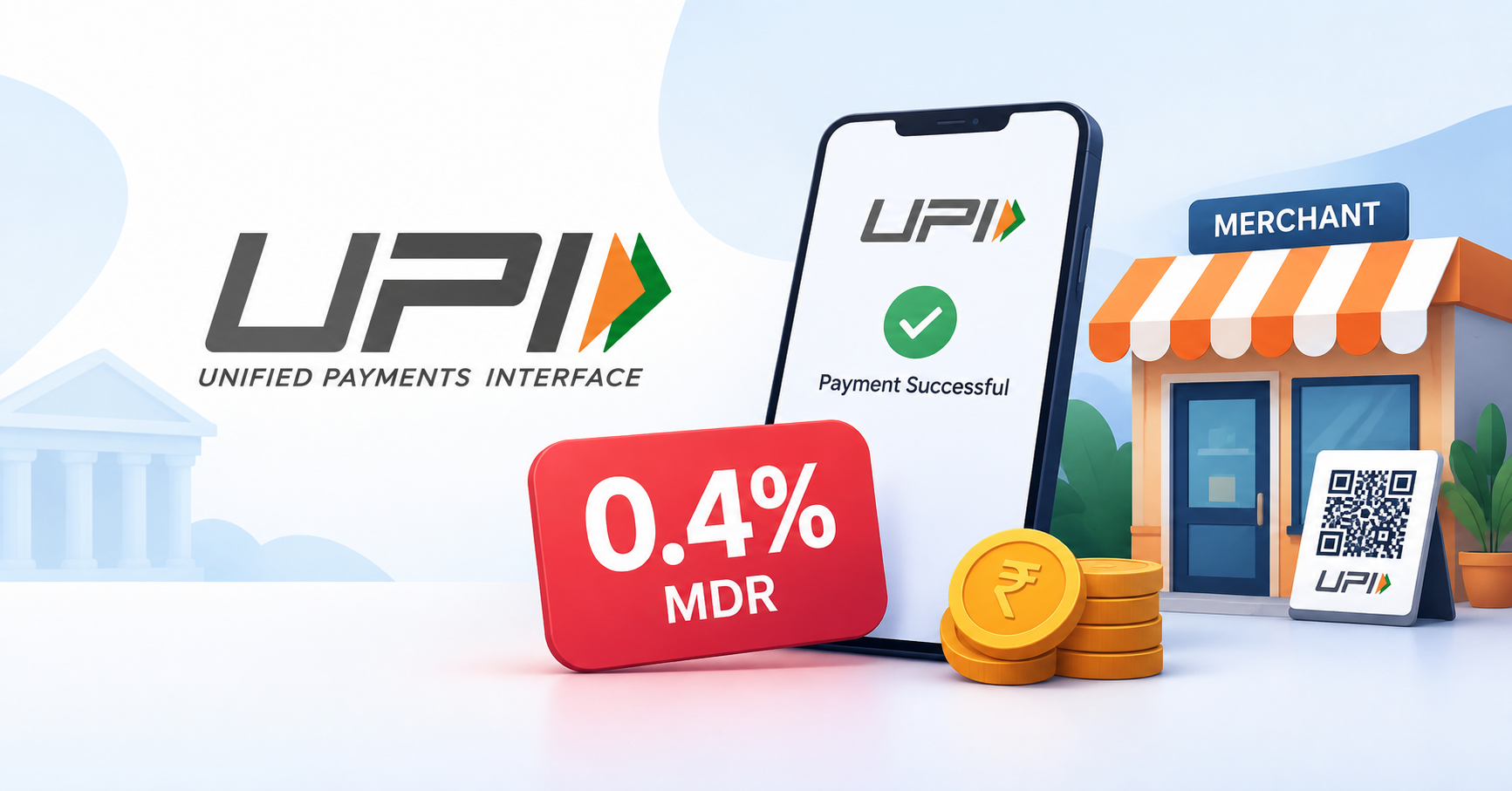UPI 0.4% Charges: What the New MDR Rule Means in 2026